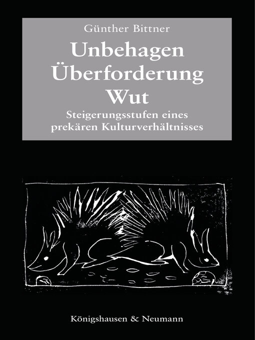 Title details for Unbehagen – Überforderung – Wut by Günther Bittner - Wait list